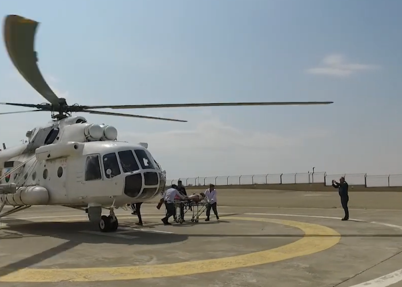 Laçında yol qəzası: Yaralılar helikopterlə Bakıya gətirildi - VİDEO