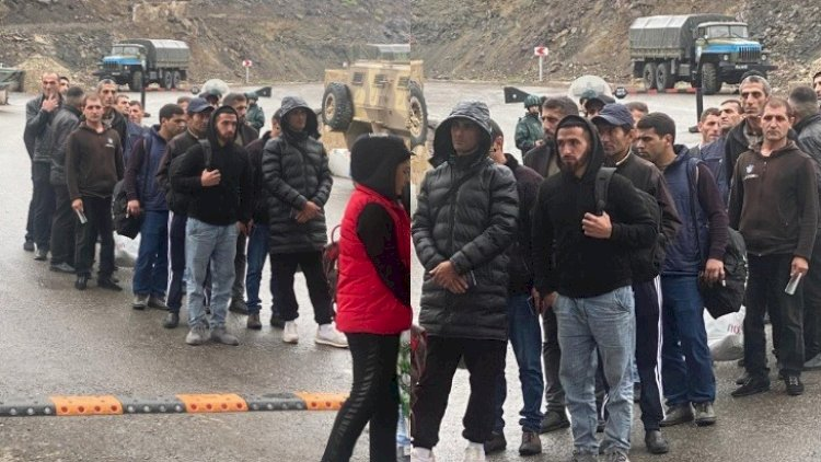 Ermənistanın işğalçı əsgərləri Qarabağı tərk edir