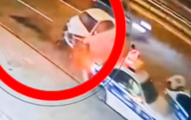 Bakıda yol polisi ölümdən döndü