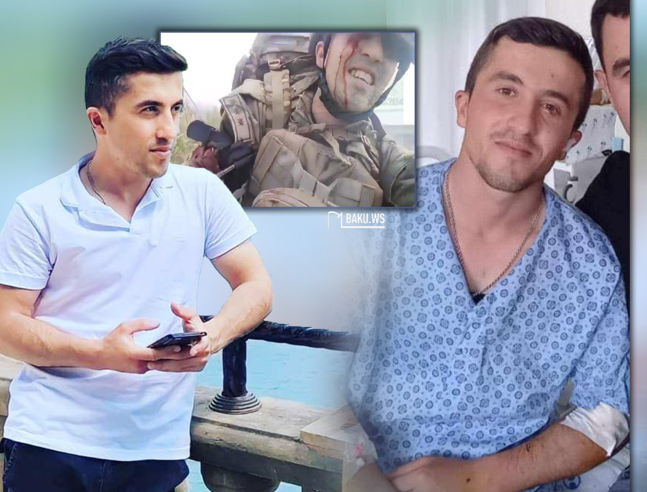 “Gözündən qan axa-axa gülən əsgər” kimdir? - Yaralanan hərbçimizin həyat hekayəsi - FOTO