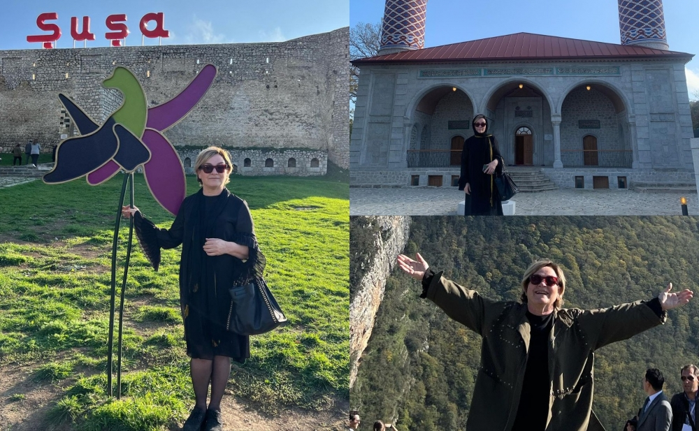 Məlahət Abbasova ŞUŞADA - FOTO