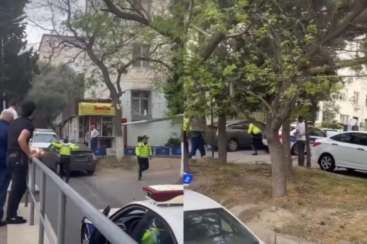 Bakıda “Prius”u polislərin üstünə sürən sürücüyə HÖKM OXUNDU