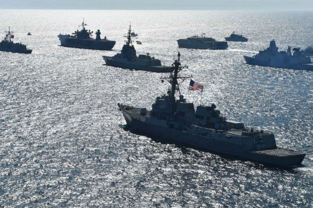 İkinci Dünya müharibəsindən sonra ilk dəfə: NATO-nun 50-dən çox gəmisi Aralıq və Qırmızı dənizlərdə - FOTO