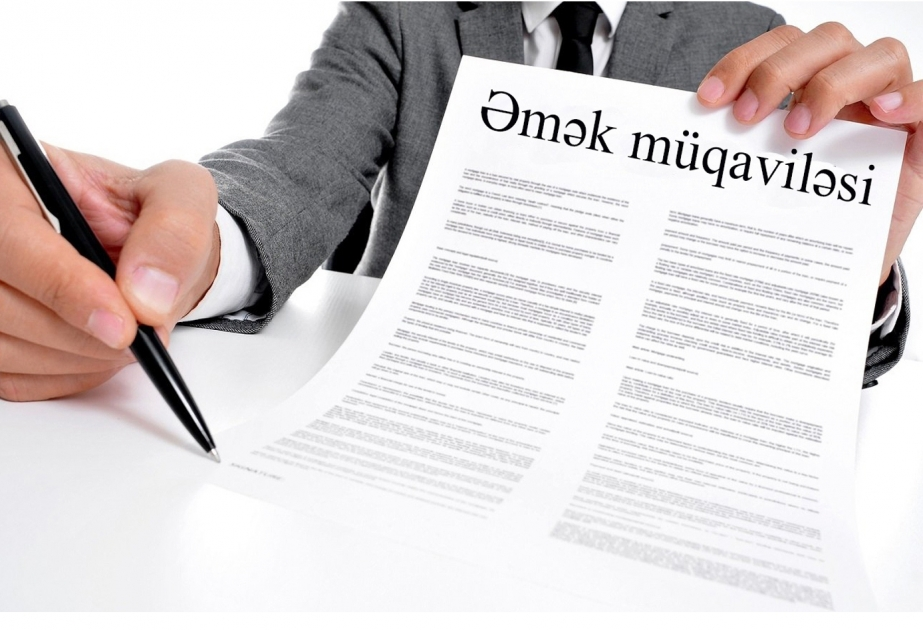 Əmək müqavilələrinin sayında 35 faizlik artım var