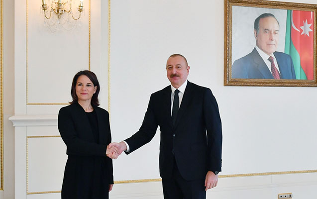 Prezident Berboku qəbul etdi - Foto