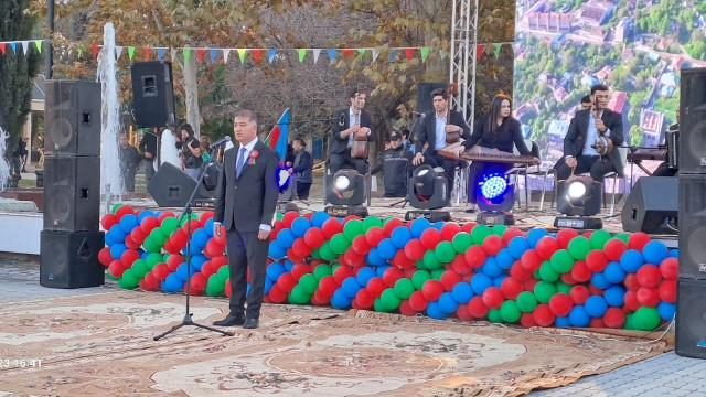 Samuxda 8 Noyabr- Zəfər Günü qeyd edilib - FOTOLAR