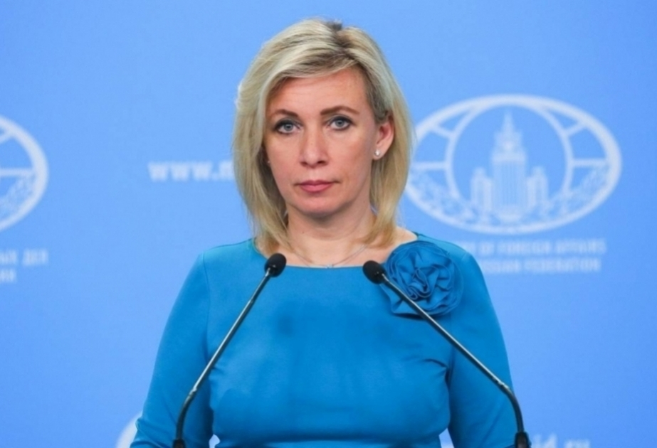Zaxarova Ermənistan TŞ katibinin Moskvaya səfər yerinə İrəvanda ABŞ nümayəndəsini qəbul etməsinə münasibət bildirib