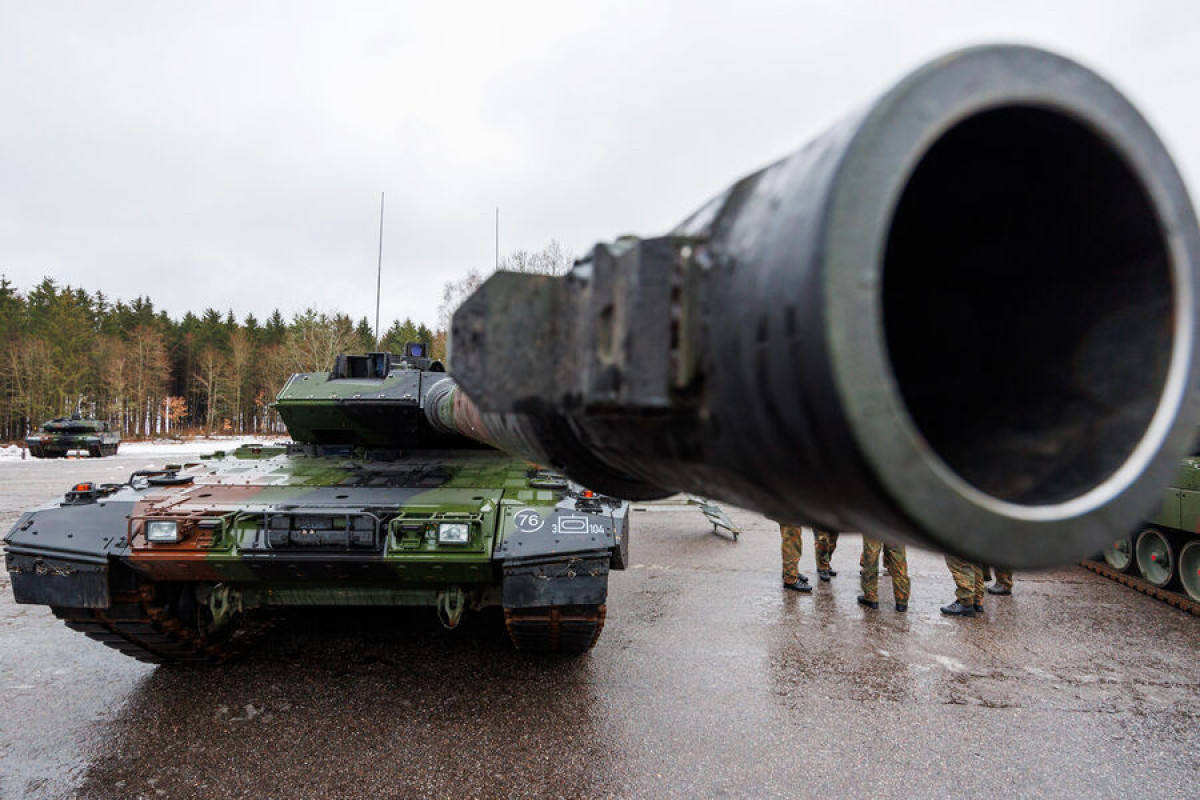 Almaniya Ukraynaya əlavə 10 ədad “Leopard 1” tankı verəcək