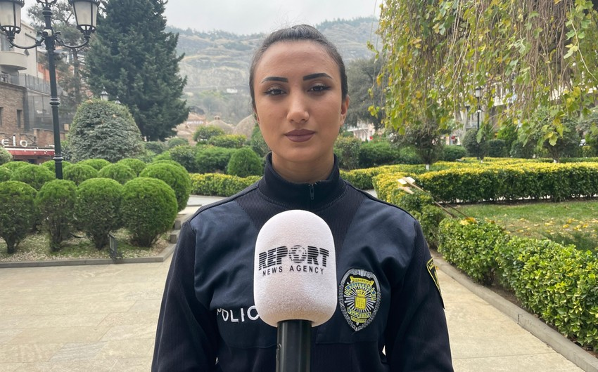 Gürcüstanda ilk azərbaycanlı qadın yol patrulu: “Ən yaxınım olsa da, qaydaları pozanı bağışlamaram”