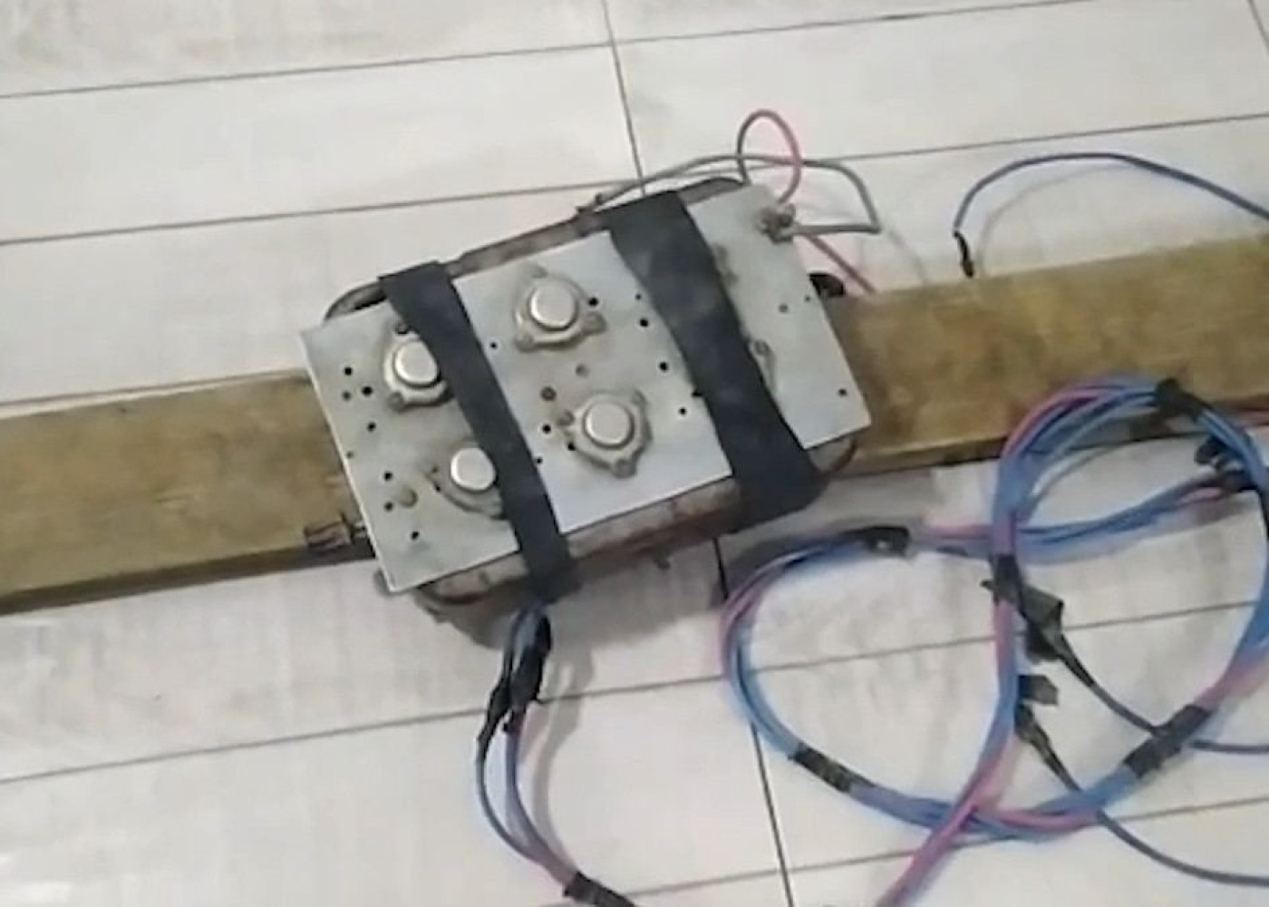 Kürdəmirdə "tok"la balıq ovlayan 3 nəfər saxlanıldı