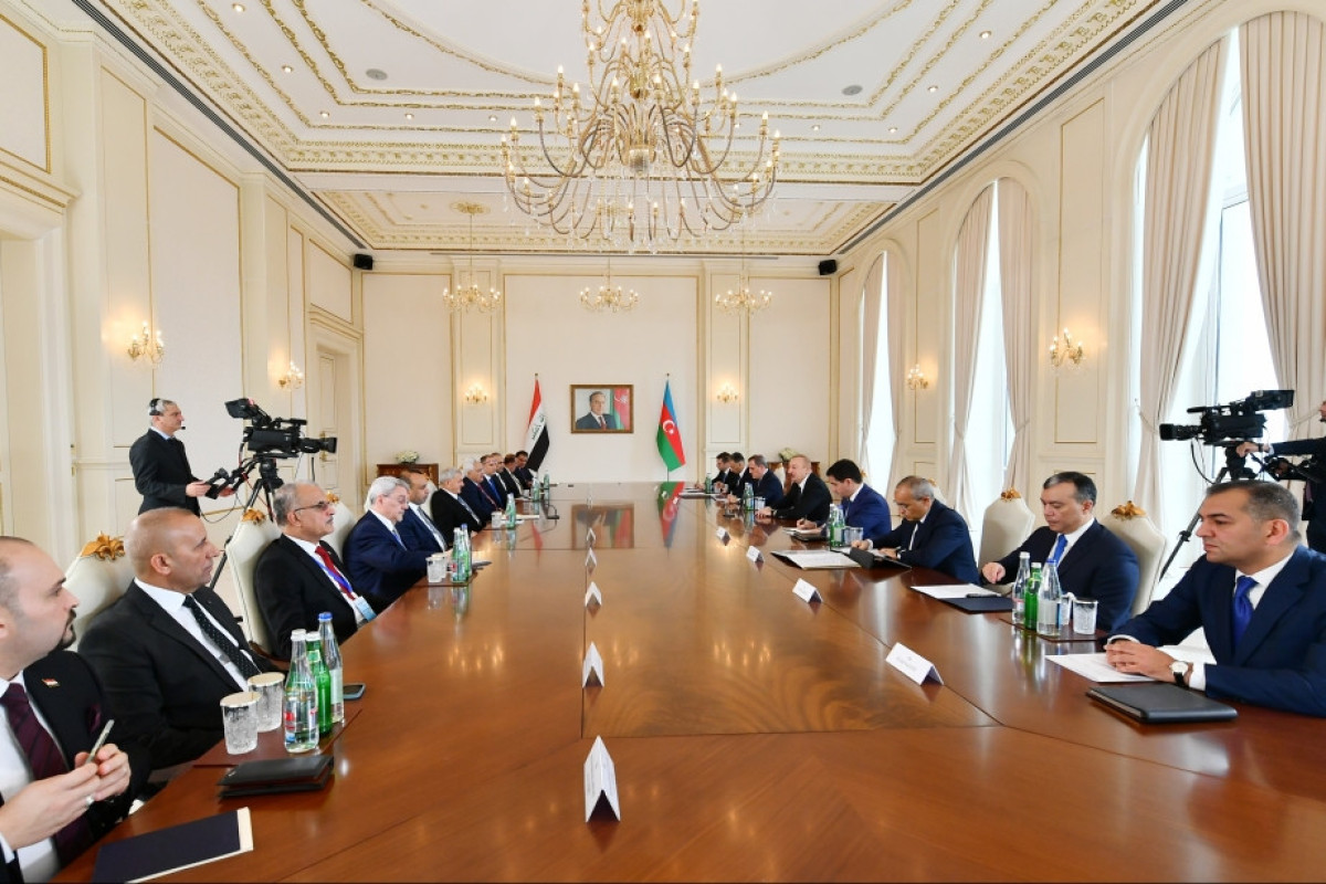 Dövlət başçısı: İraq Prezidentinin səfəri çox yaxşı nəticələr verəcək Dövlət başçısı: İraq Prezidentinin səfəri çox yaxşı nəticələr verəcək