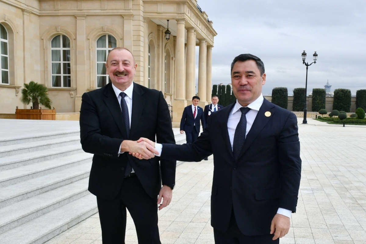 Azərbaycan və Qırğızıstan Prezidentləri görüşüb