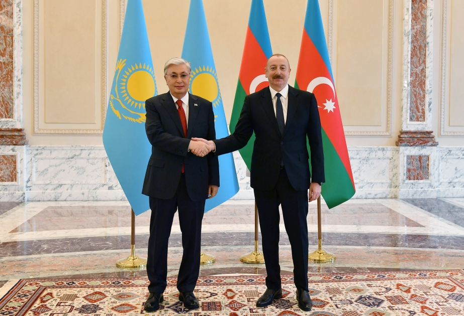 Azərbaycan Prezidenti İlham Əliyev Qazaxıstan Prezidenti Kasım-Jomart Tokayev ilə görüşüb YENİLƏNƏCƏK
