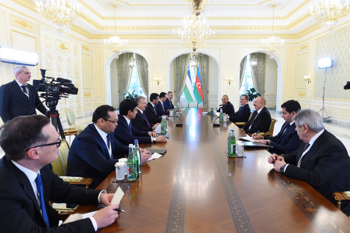 Şavkat Mirziyoyev: Bu il Azərbaycan və Özbəkistan üçün çox zəngin il olub