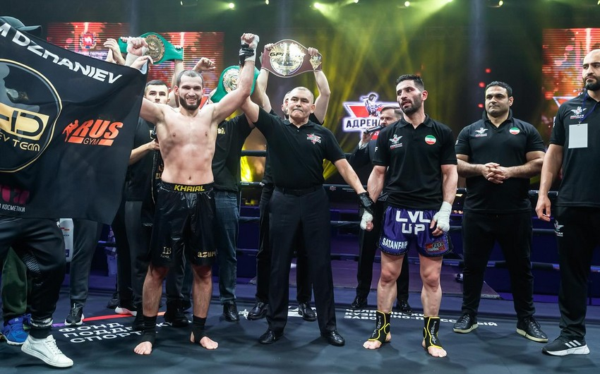 Azərbaycanlı döyüşçü Rusiyada dünya çempionu olub - FOTO