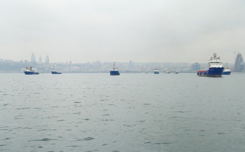 Azərbaycanda hava şəraiti ilə bağlı gəmilərə xəbərdarlıq edilib