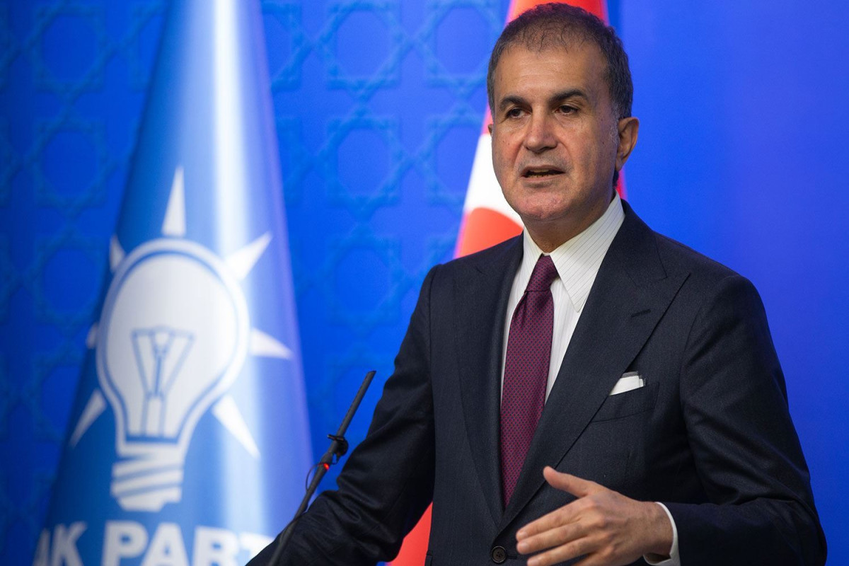 Ömər Çelik: Türkiyə Qəzzada humanitar fasilənin daimi atəşkəsə vəsilə olacağına ümid edir