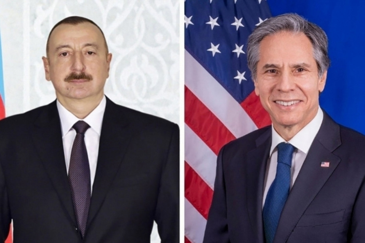 Prezident Ermənistanın sülh müqaviləsinin mətni ilə bağlı cavabını 70 gün gecikdirdiyini Blinkenin diqqətinə çatdırıb