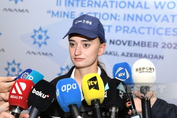 Qadın minatəmizləyən: “Qorxu hissimiz yoxdur”