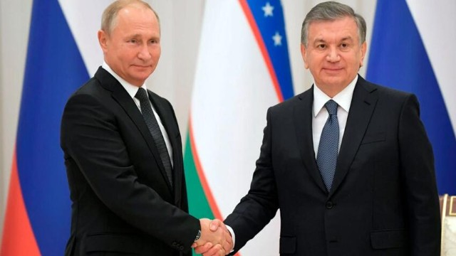 Putin Mirziyoyevlə danışdı