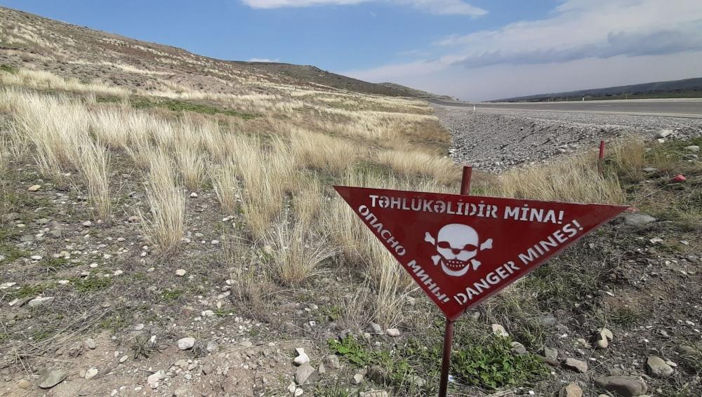 Azad edilmiş ərazilərdə 110 mindən çox mina və PHS aşkarlanaraq zərərsizləşdirilib