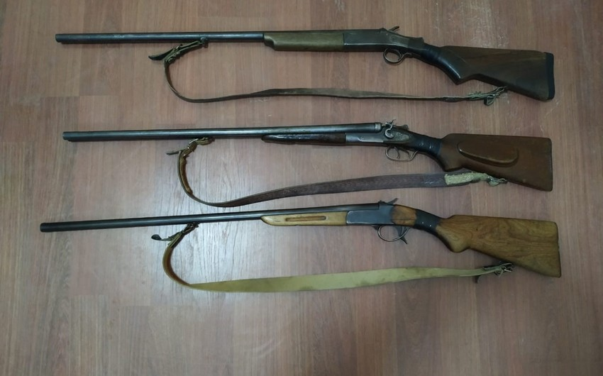 Bu il vətəndaşlardan götürülən silahların sayı açıqlanıb