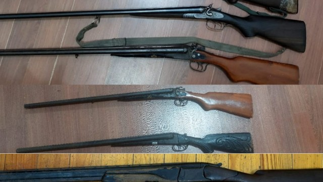 Masallı sakinlərindən 6 ədəd qanunsuz ov silahı götürüldü