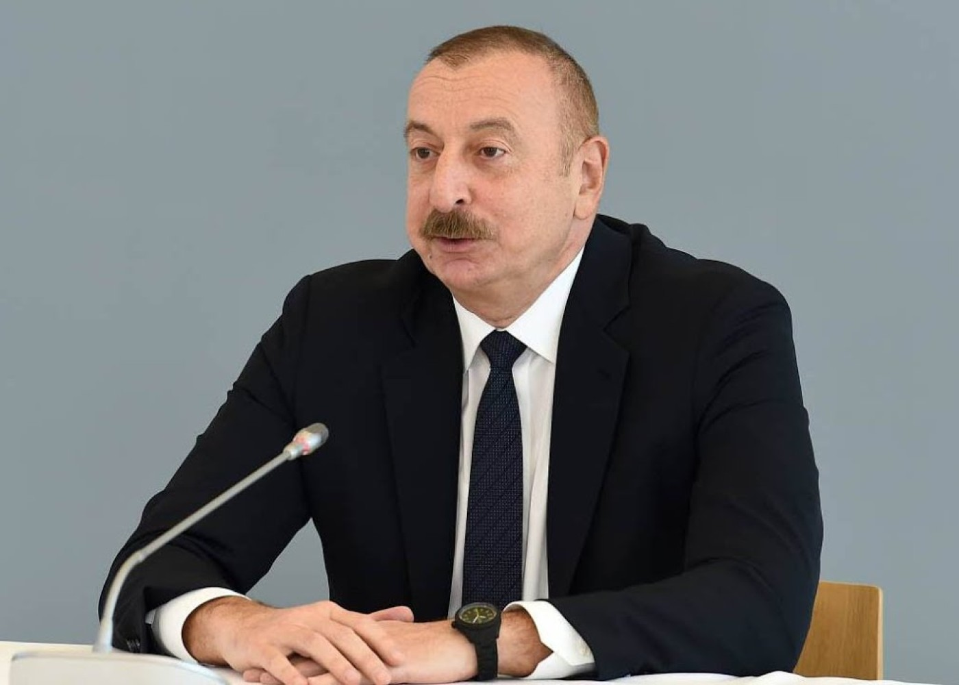 İlham Əliyev Bakıdakı Beynəlxalq Forumda iştirak edir - CANLI