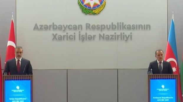 Azərbaycan və Türkiyə XİN rəhbərləri mətbuat konfransı keçirir - CANLI