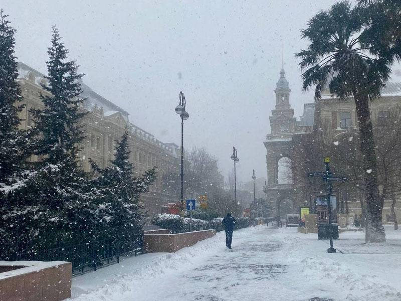 Hidrometeorologiya Xidməti: Yaxın günlərdə Bakıya qar yağması gözlənilmir