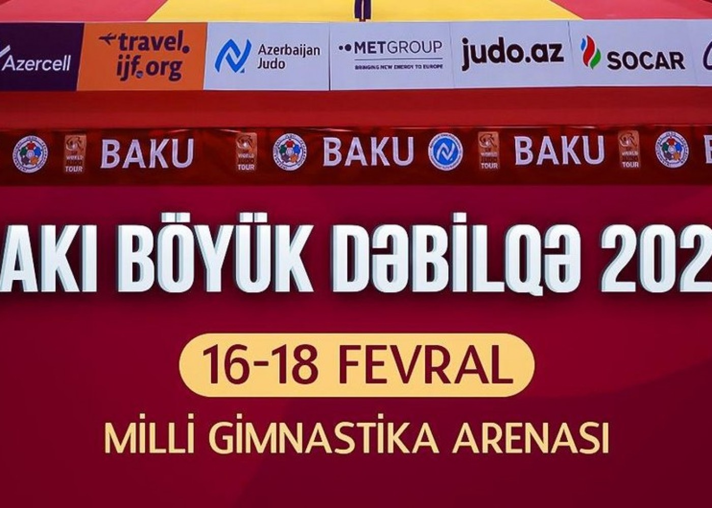Bakıda təşkil olunacaq Böyük Dəbilqənin vaxtı dəyişdirildi