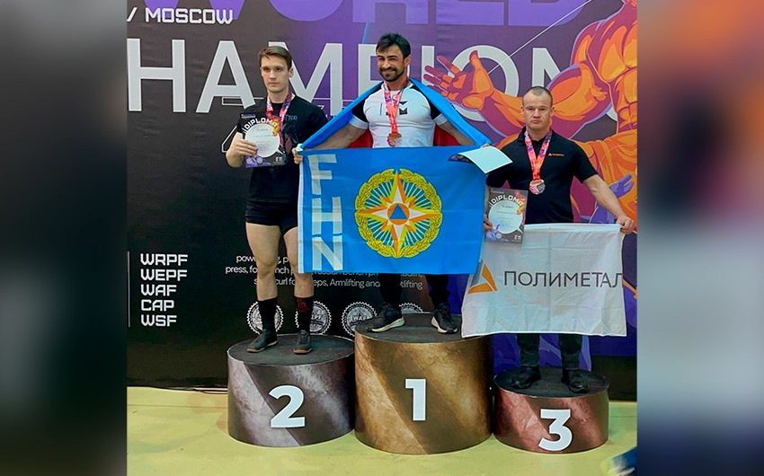Azərbaycan idmançısı Rusiyada keçirilən dünya çempionatında iki qızıl medal qazanıb