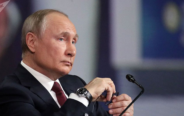 Putin Beynəlxalq Rus Dili Təşkilatından danışdı