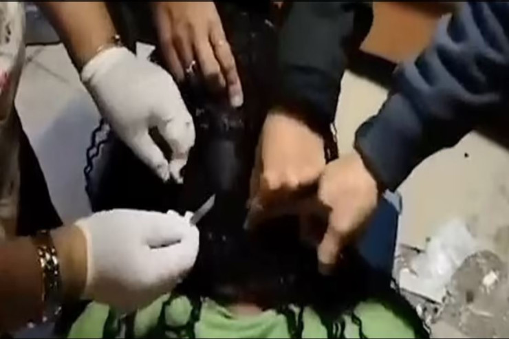 Parikindən 1 kiloya yaxın kokain tapıldı