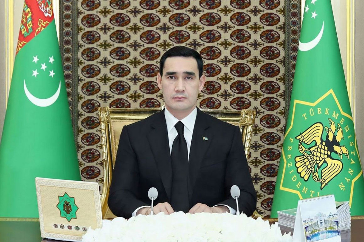 Sərdar Berdiməhəmmədov Prezident İlham Əliyevi təbrik edib