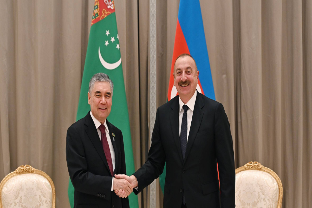 Qurbanqulu Berdiməhəmmədov Prezident İlham Əliyevi təbrik edib