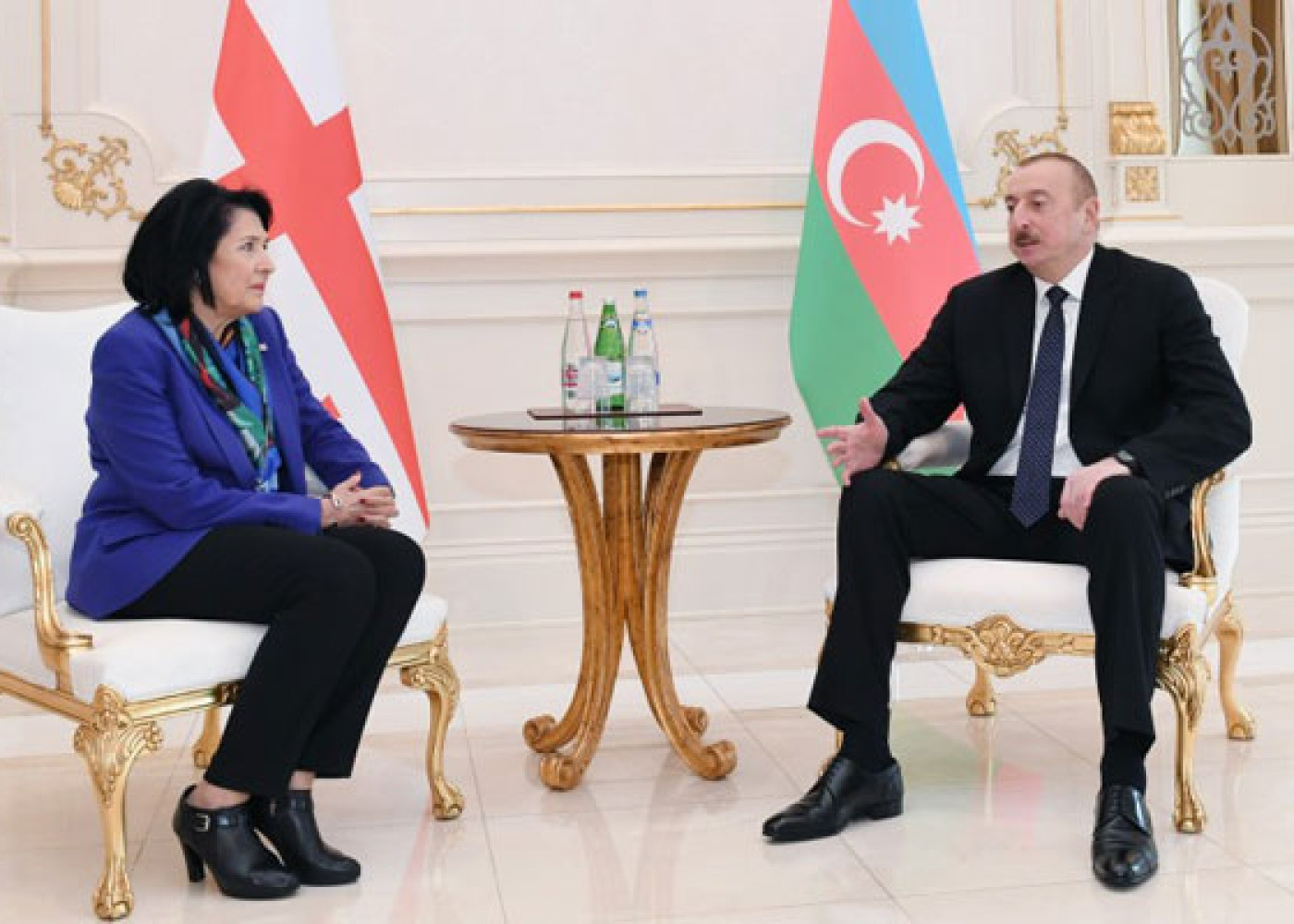 Gürcüstan Prezidenti İlham Əliyevə məktub göndərdi