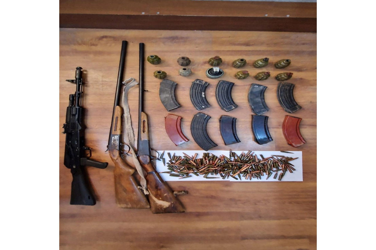 Tərtərdə 12 qumbara aşkar edilib - FOTO