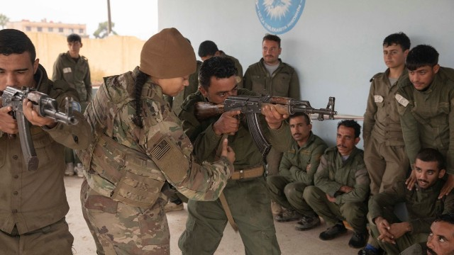 ABŞ əsgərləri PKK-ya təlim keçib - FOTOLAR