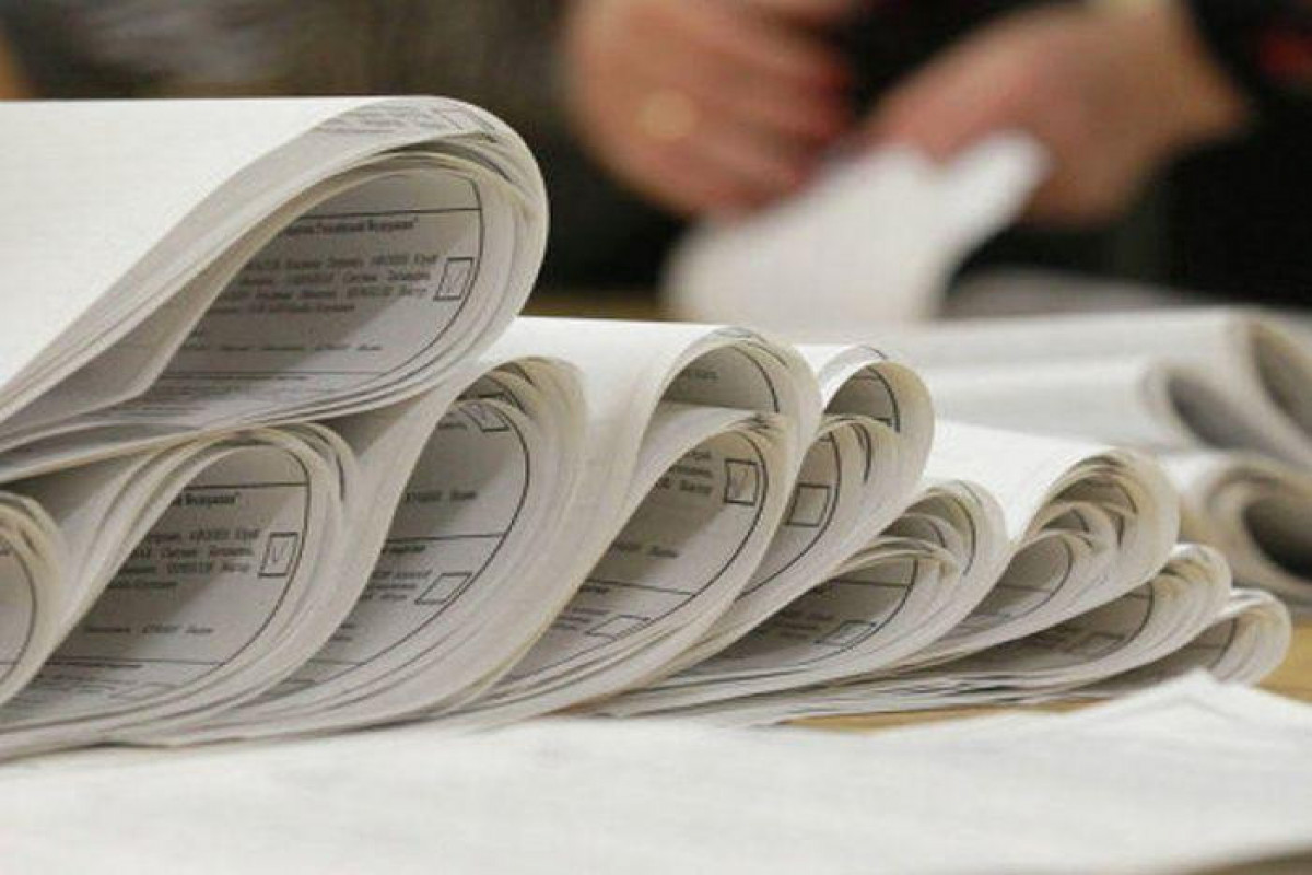 Növbədənkənar prezident seçkiləri ilə əlaqədar çap olunacaq seçki bülletenlərinin sayı açıqlanıb