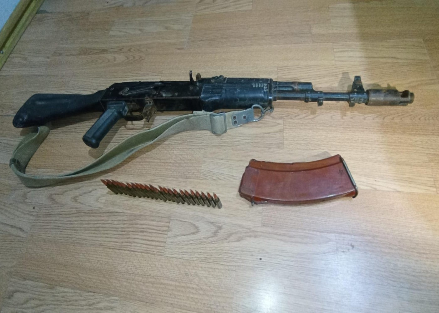 Şirvanda avtomat aşkarlandı