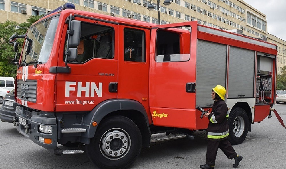 FHN: Ötən sutka 40 yanğına çıxış olub, 15 nəfər xilas edilib