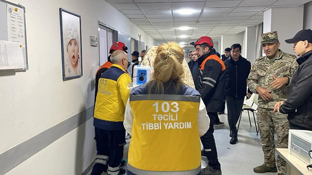 Yanğınla bağlı TƏBİB-dən açıqlama - Zəhərlənən var
