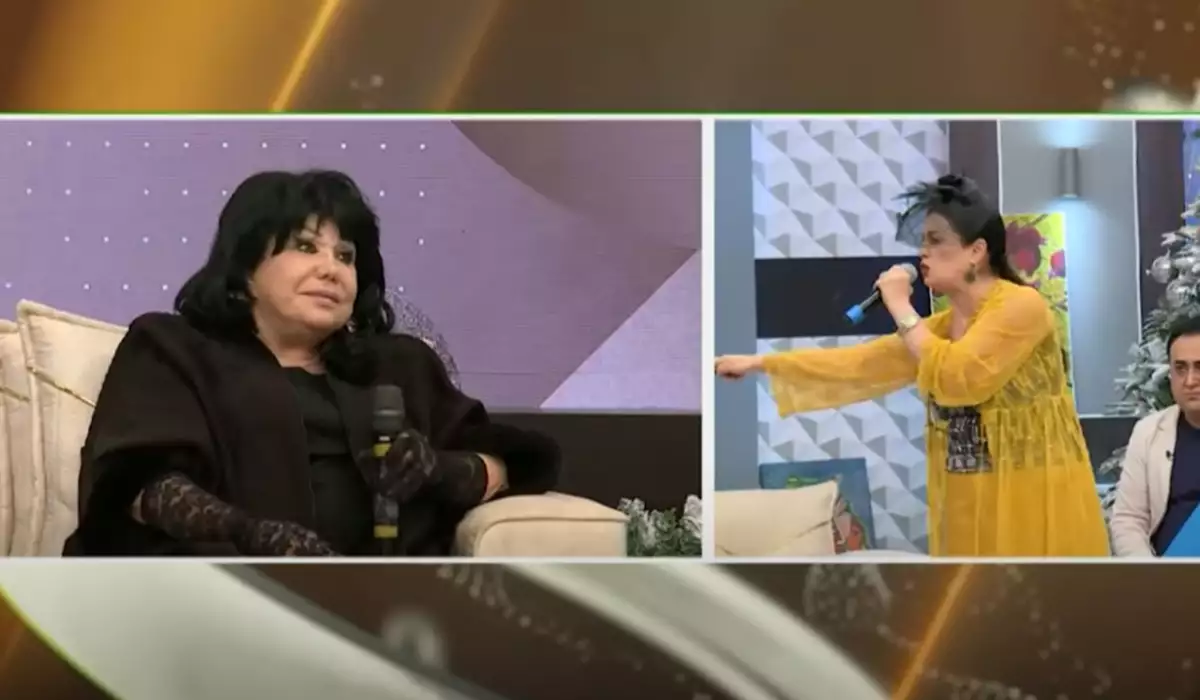 Elza Seyidcahanla Flora Kərimova efirdə dava etdi