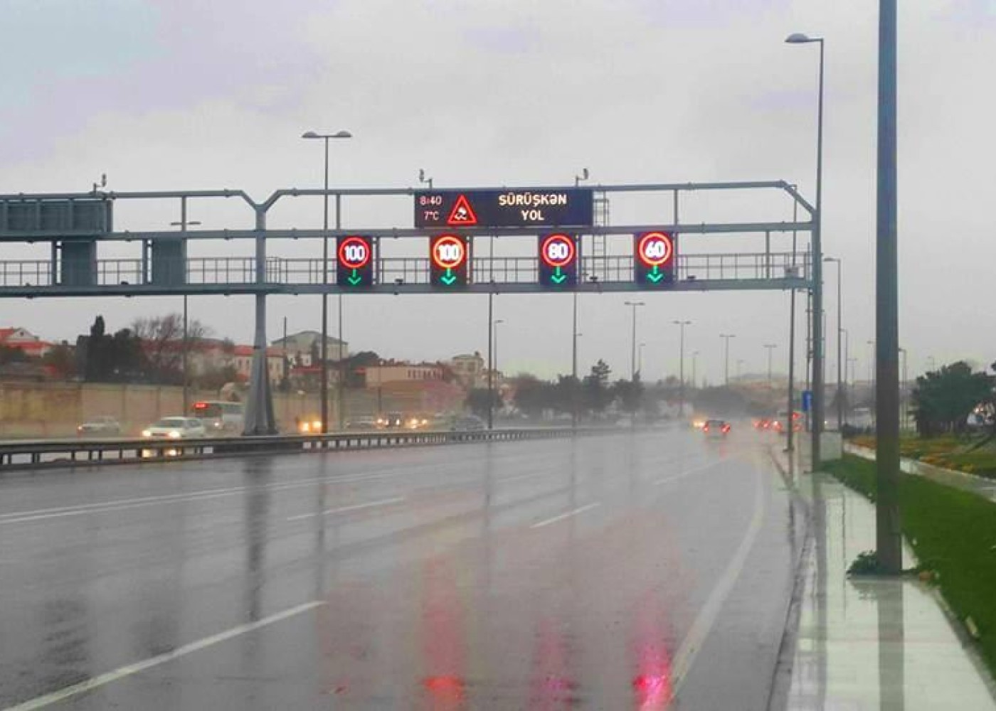 Zığ dairəsi-Hava Limanı yolunda sürət həddi endirildi