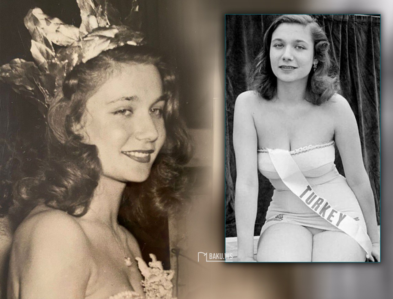 "Miss Türkiyə 1952" vəfat etdi - FOTO