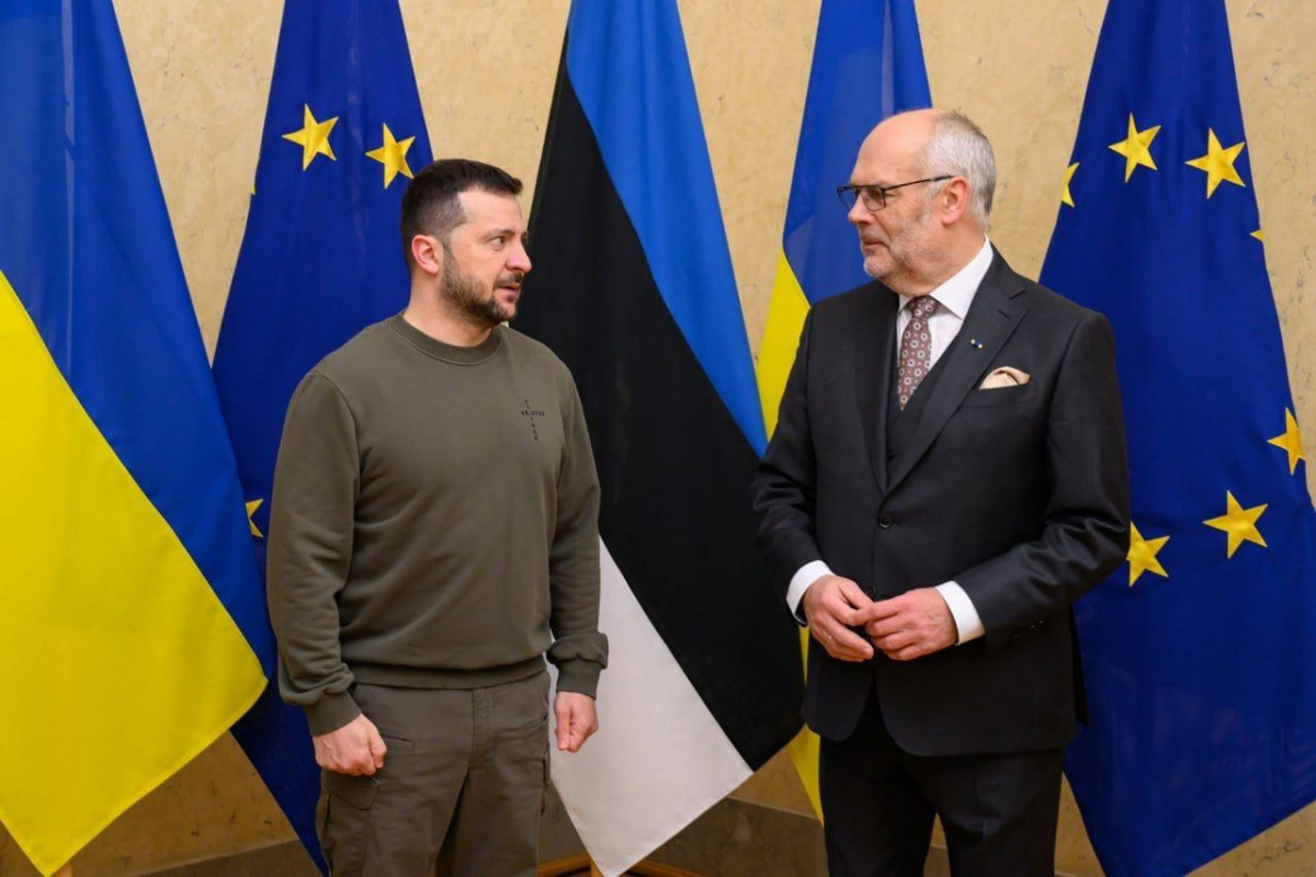 Estoniya Ukraynaya 1,2 milyard avro məbləğində yardım edəcəyini açıqlayıb