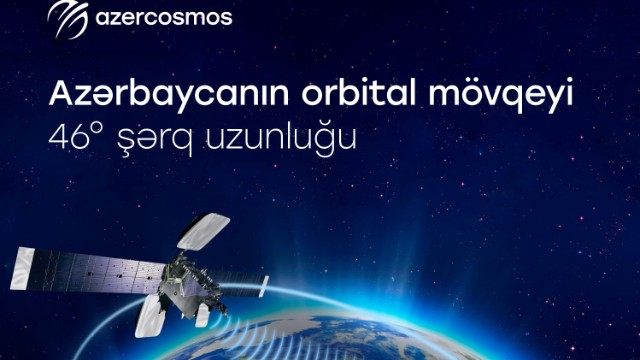 Azərbaycanın artıq kosmosda orbital mövqeyi var